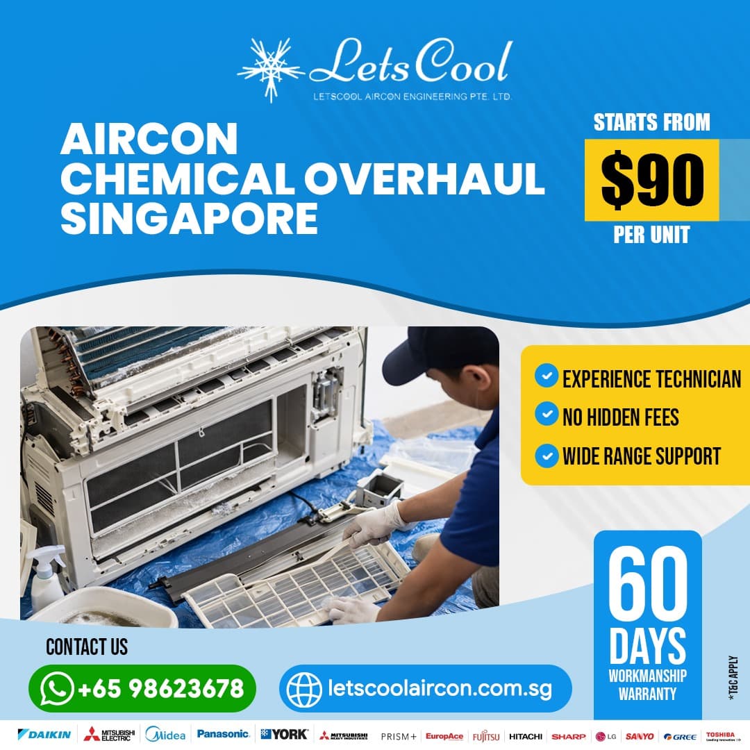 Signs You Need an Aircon Chemical Overhaul
