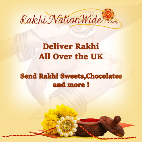 Send Only Rakhi to the UK - Hassle-Free Delivery at Rakhinationwide.com!