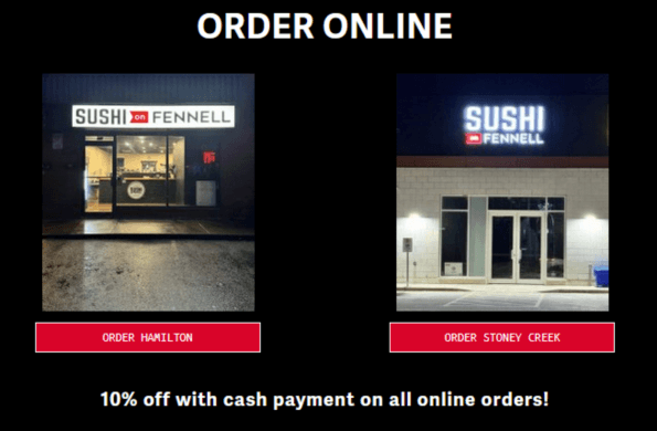 Savor the Best Sushi in Hamilton and Stoney Creek at Sushi On Fennell