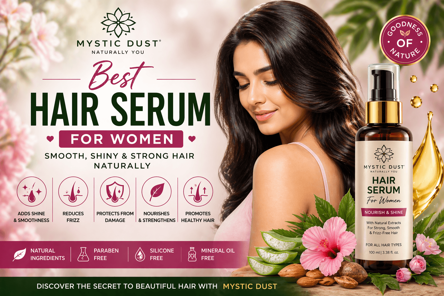 Best Hair Serum for Women | Smooth & Shiny Hair