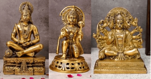 Exploring the Diversity of Hanuman Statue Types and Mudras