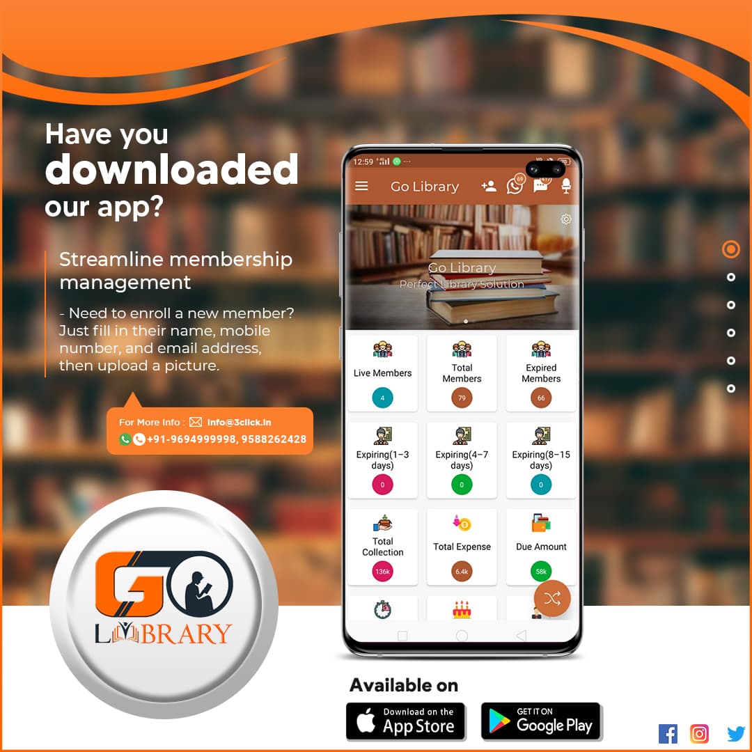 Golibrary Digital Library Management App