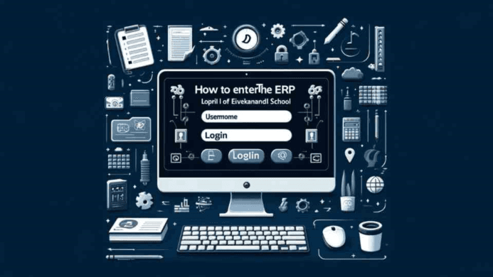 How to Enter the ERP Login Portal of Vivekanand School.