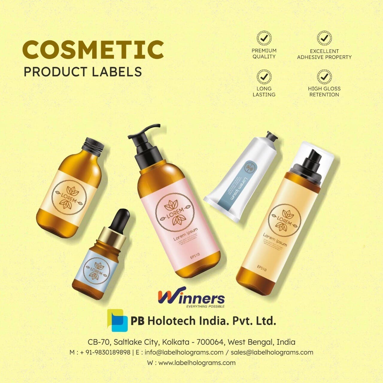 Best Cosmetics Heat Transfer Film Manufacturer