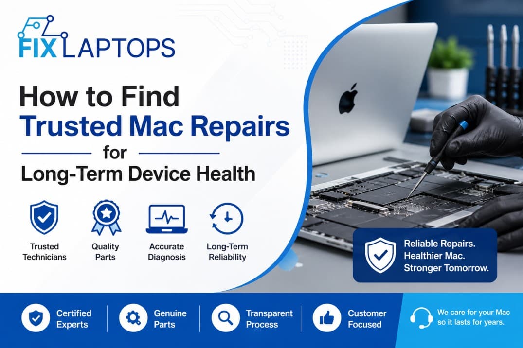 How to Find Trusted Mac Repairs for Long-Term Device Health