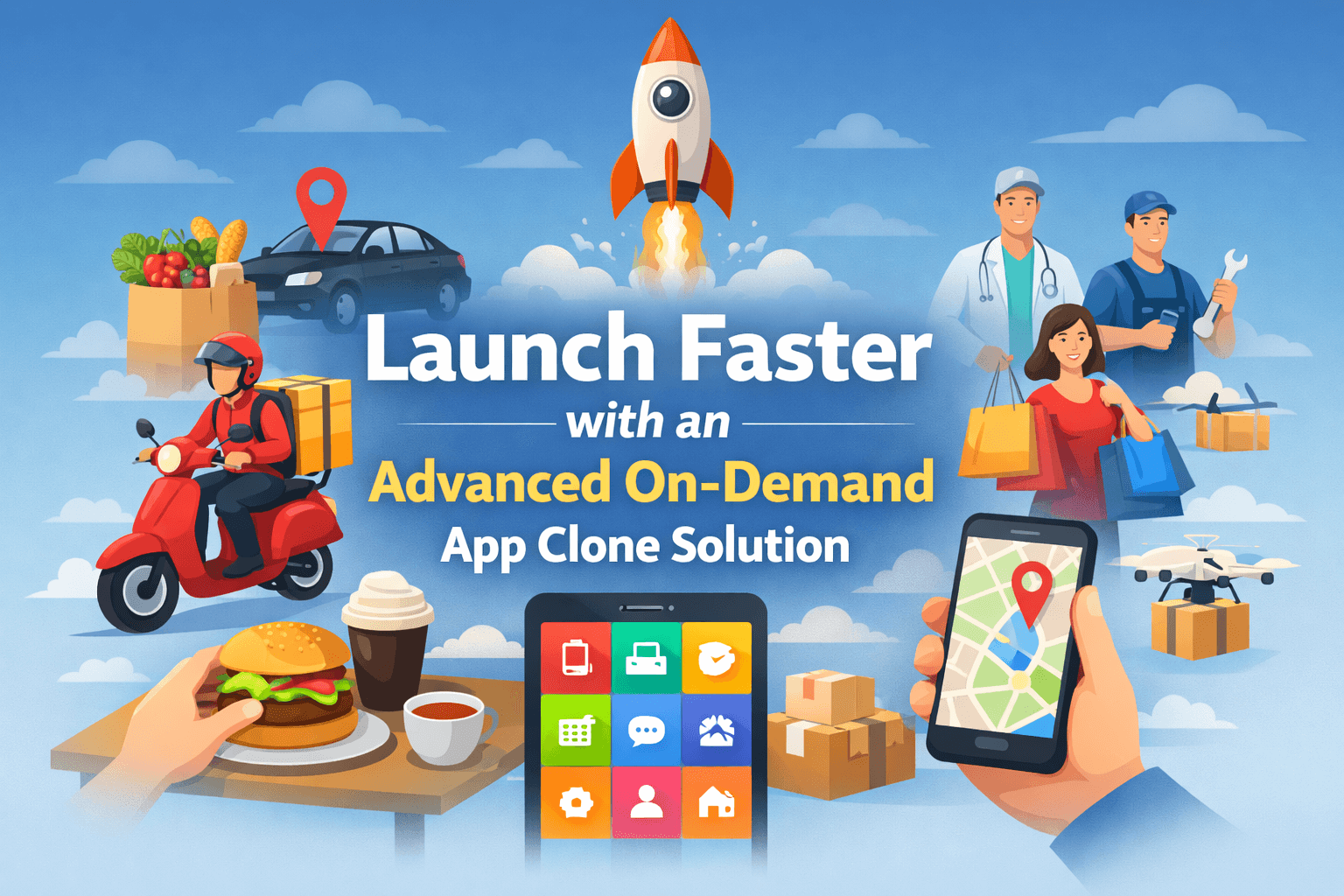 Launch Faster with an Advanced On-Demand App Clone Solution