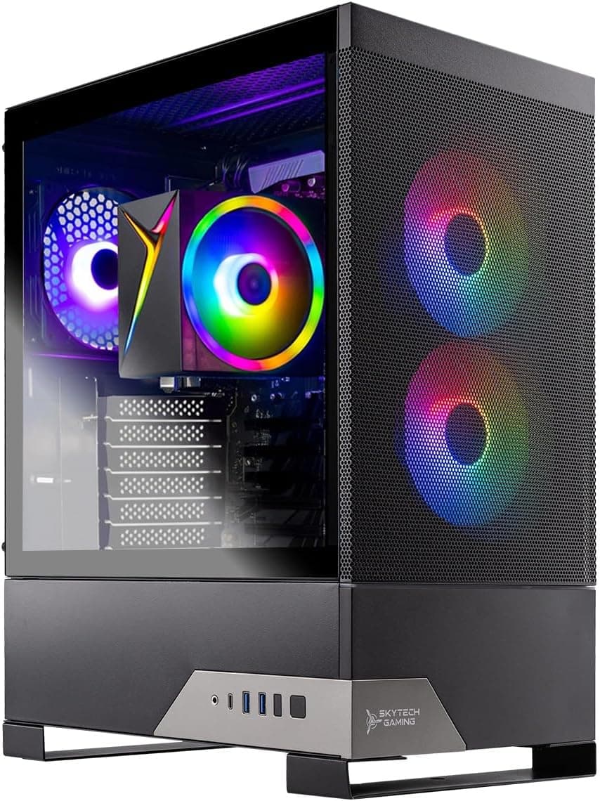 Skytech Gaming Nebula 2 Gaming PC, AMD Ryzen 5 5600GT 3.6GHz