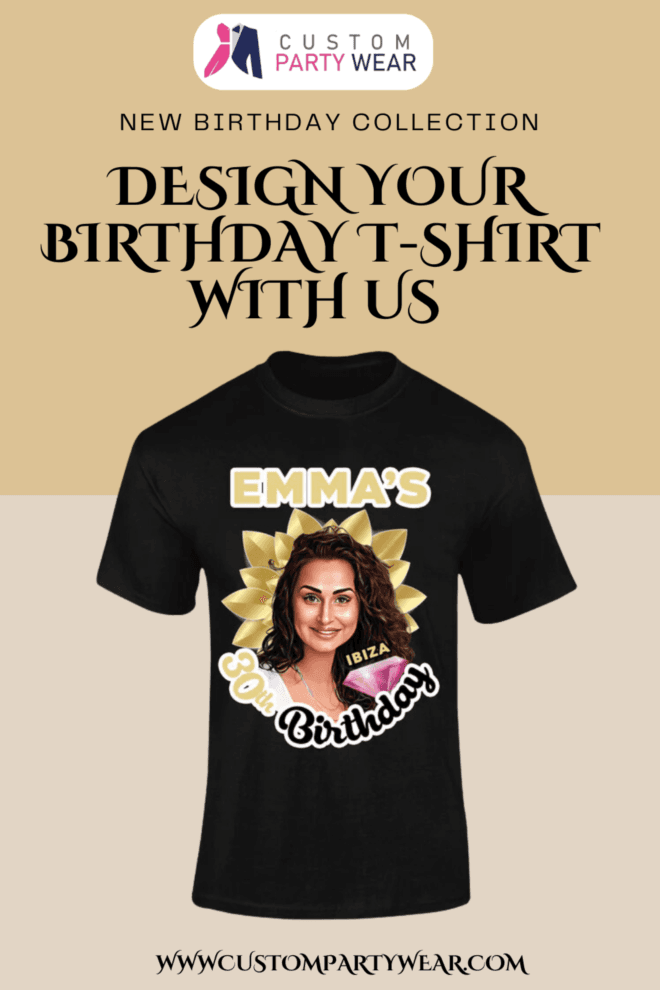 Design Your Birthday T-shirt With Us | Customised Birthday T-shirt That Makes Your Birthday Special