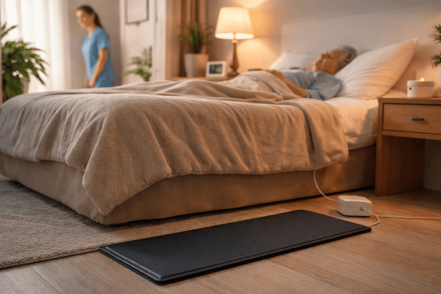Dementia Care Wireless Pressure Mats for Elderly