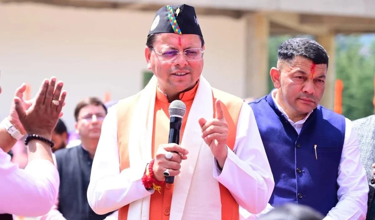 CM Dhami का विपक्ष पर सीधा हमला, बोले- 'Women's