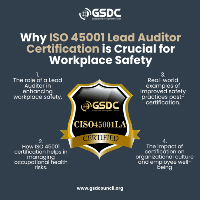Why ISO 45001 Lead Auditor Certification is Crucial for Workplace Safety 