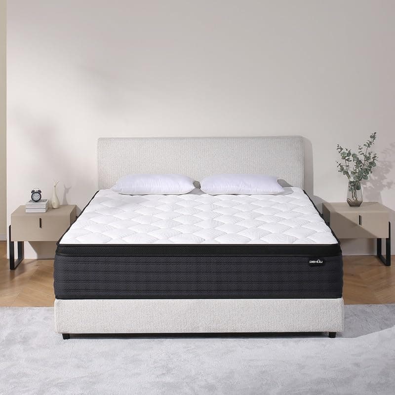 Full Size Mattress, 10 Inch Hybrid Memory Foam Full Mattres