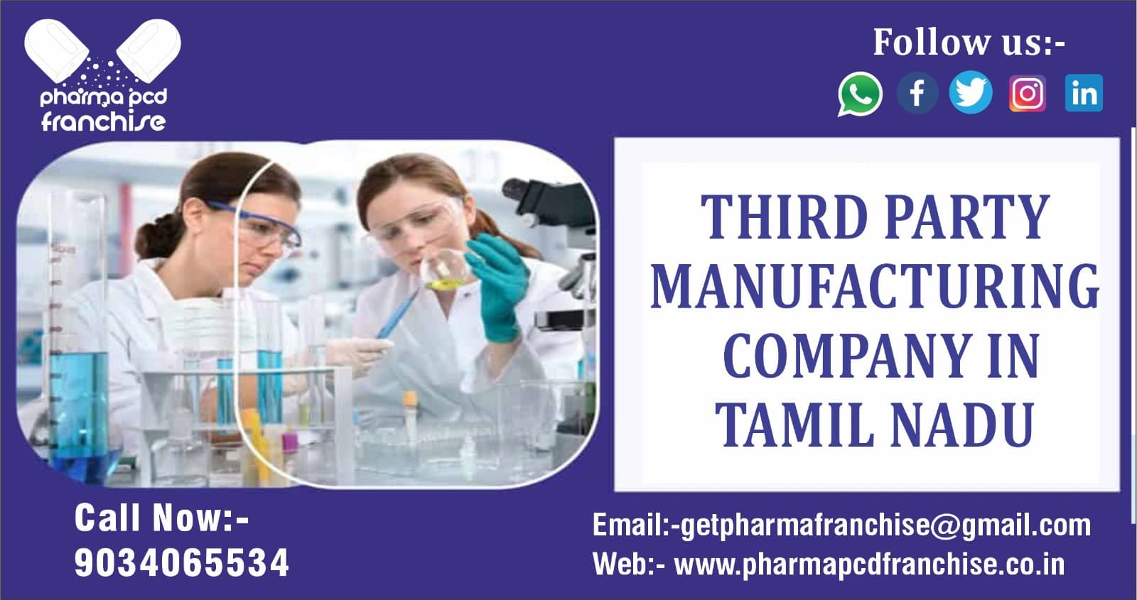 Third party manufacturing company in Tamil Nadu
