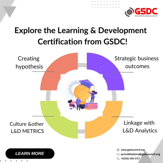 Explore the L&D Certification from GSDC!