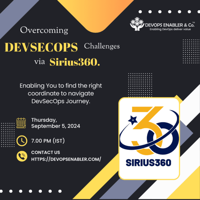 How Sirius360 Simplifies Overcoming DevSecOps Hurdles