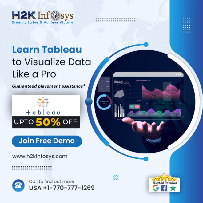 Best Tableau courses online at H2KInfosys