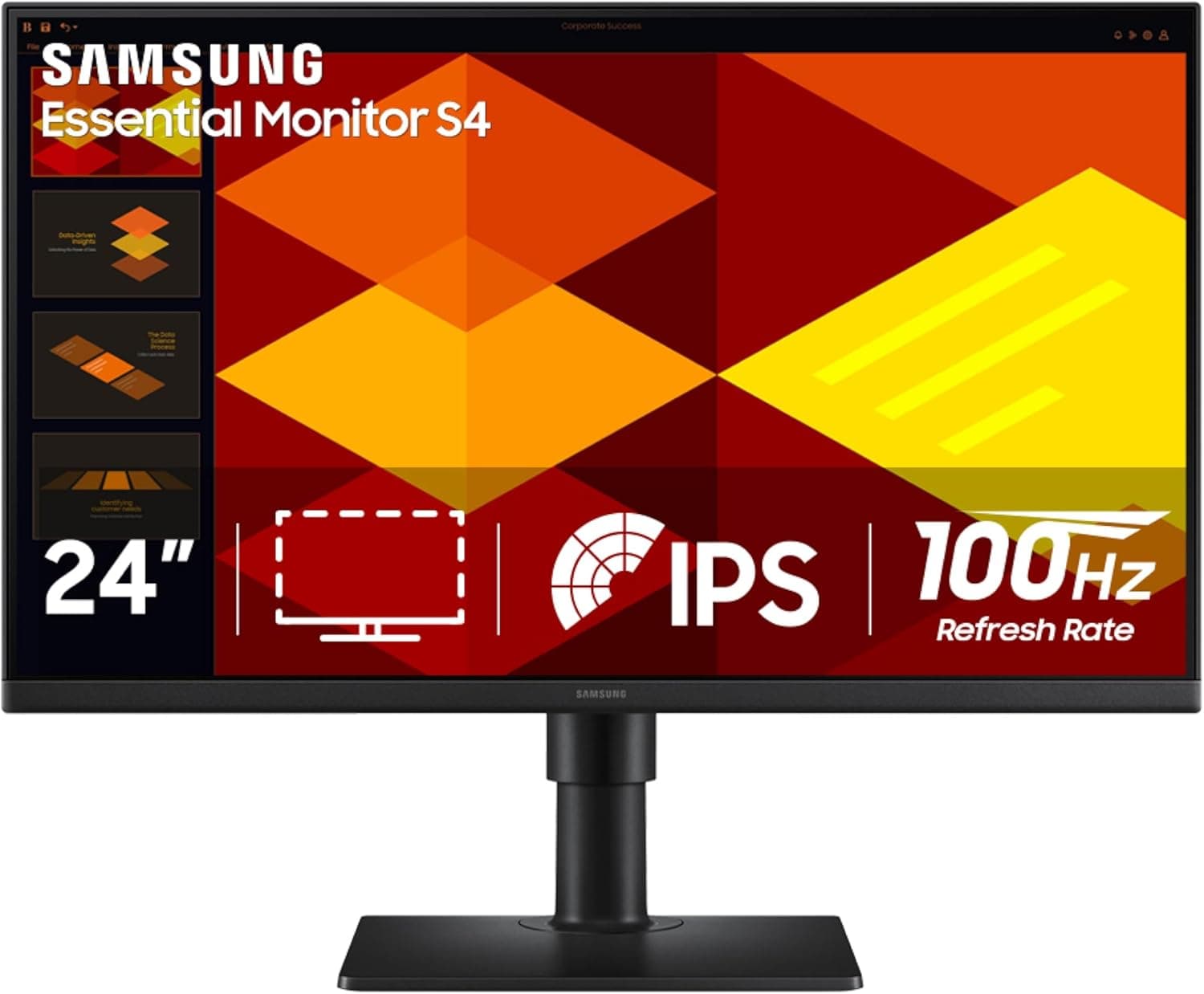 Samsung 24” (S40GD) Borderless Business Monitor with IPS 