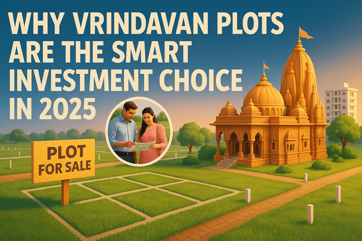 Why Vrindavan Plots Are the Smart Investment Choice in 2025