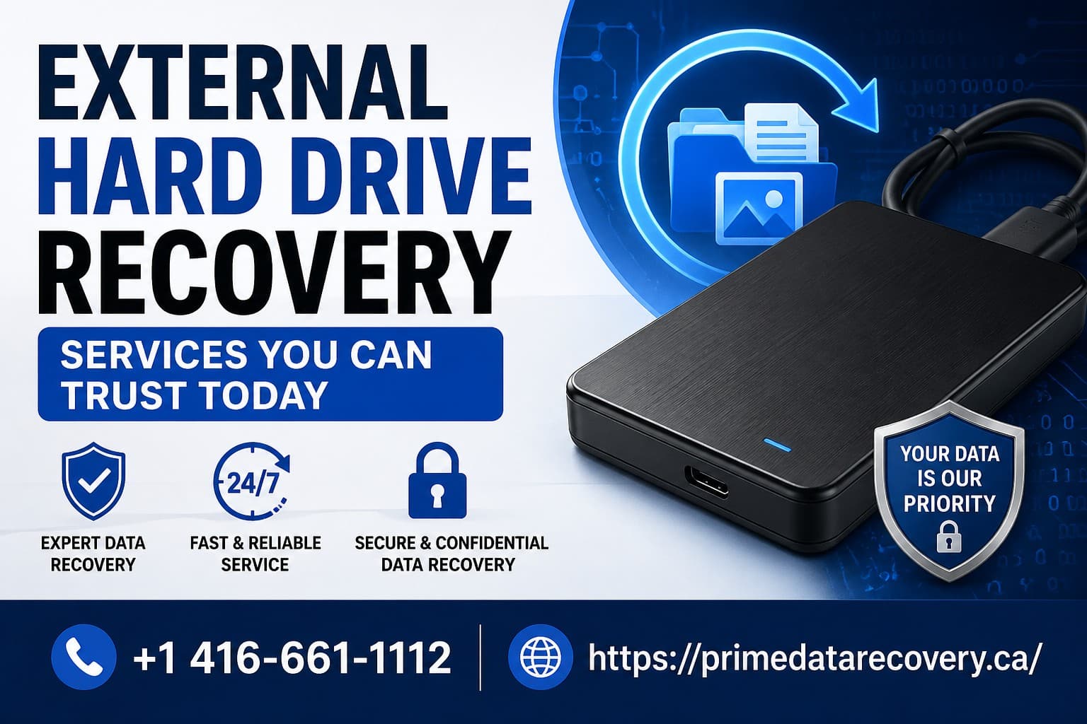 External Hard Drive Recovery Services You Can Trust Today