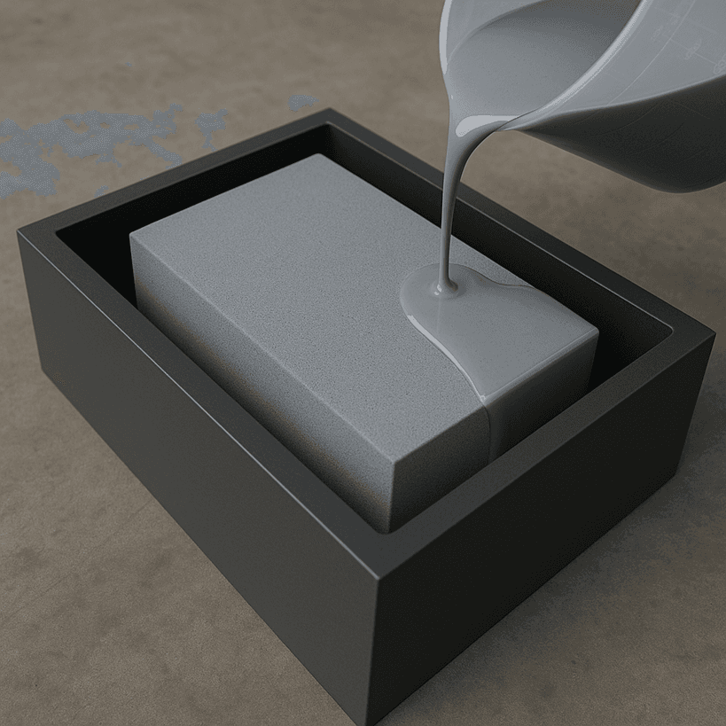 SINOYQX Melamine Foam + Epoxy Resin Guardrail System
