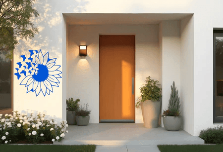 Enhance Outdoor Space with Stylish Exterior Wall Accents