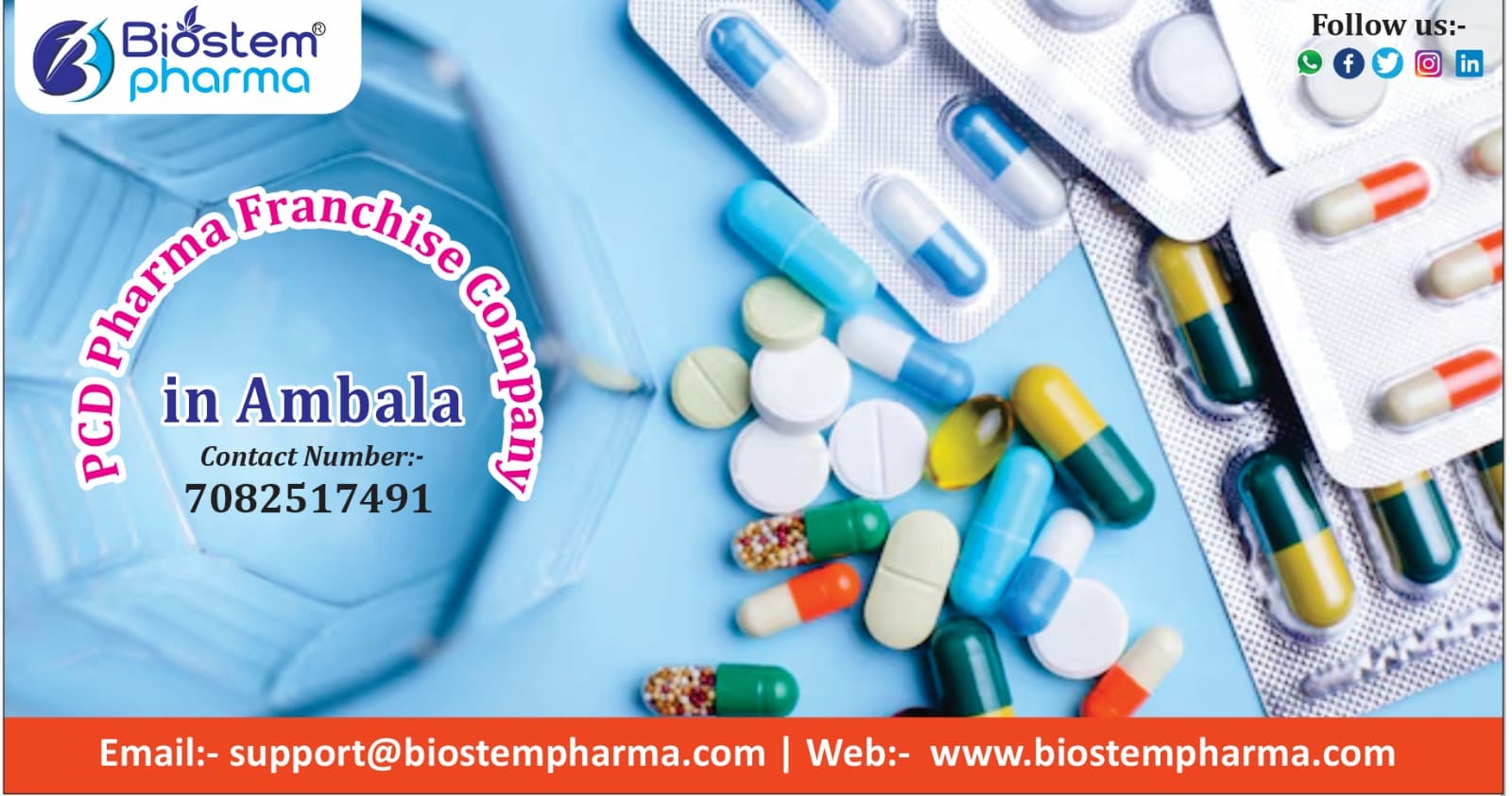 PCD Pharma Franchise Company in Ambala