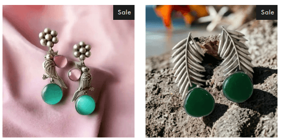 Tela Naari: Your Haven for Timeless Elegance in Oxidised and Silver Earrings