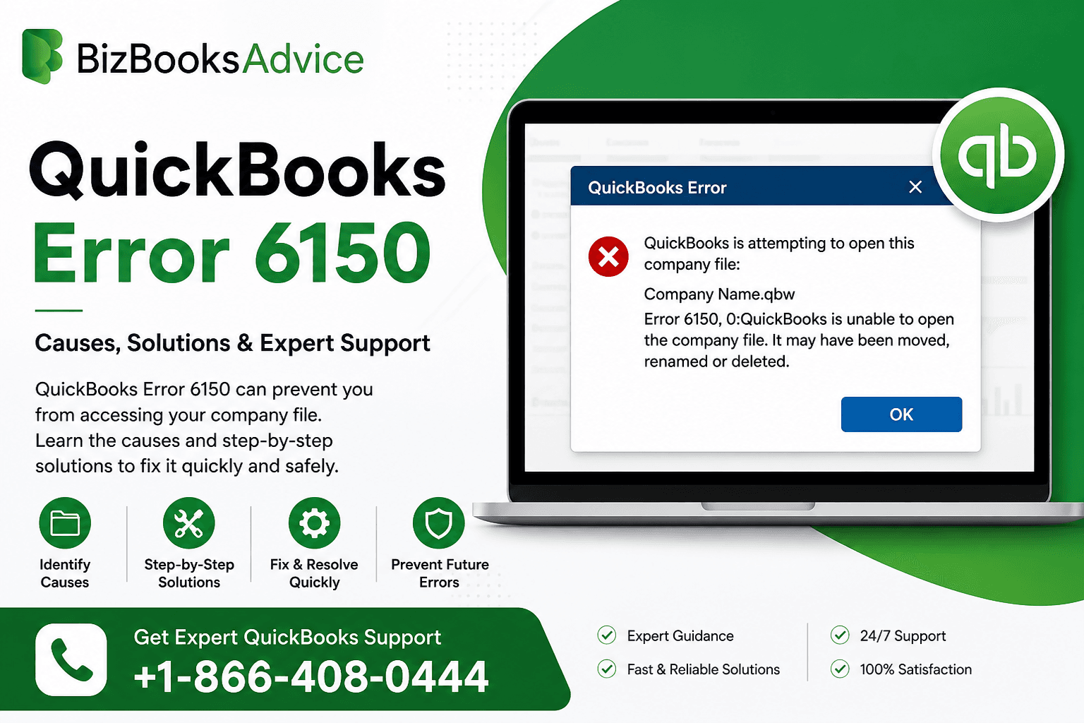 QuickBooks Error 6150: Causes, Fixes, and Easy Steps