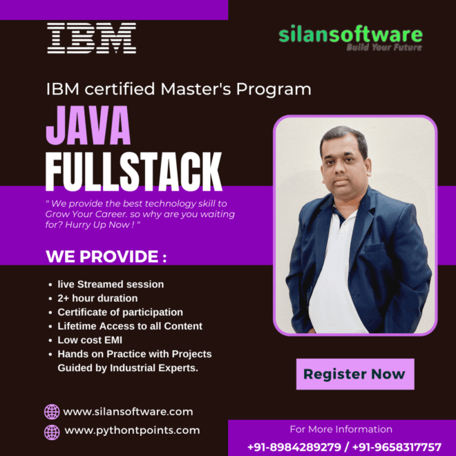 Java Full Stack Development course