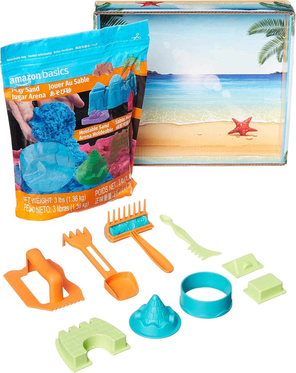 Amazon Basics 11 Piece Moldable Sensory