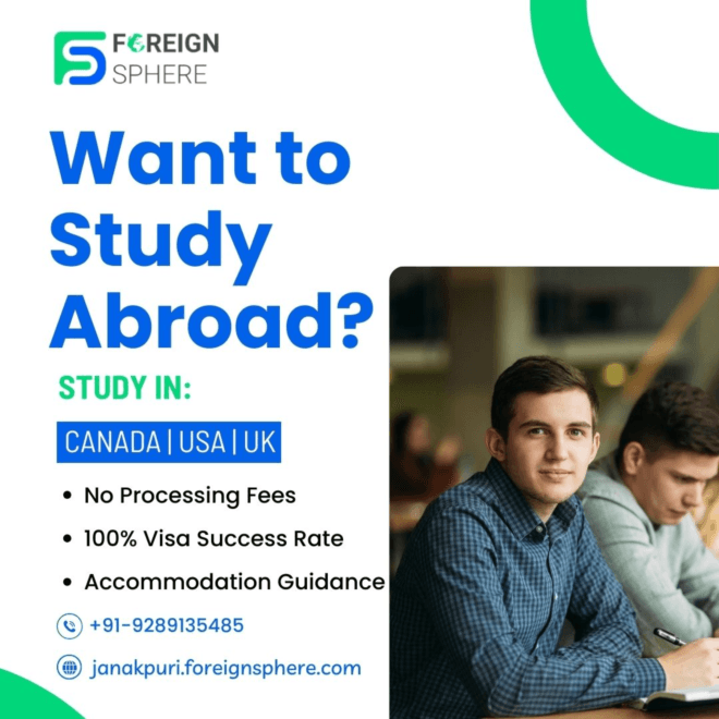 study abroad benefits in janakpuri
