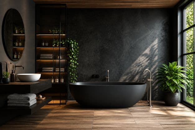 Modern Attached Bathroom Design