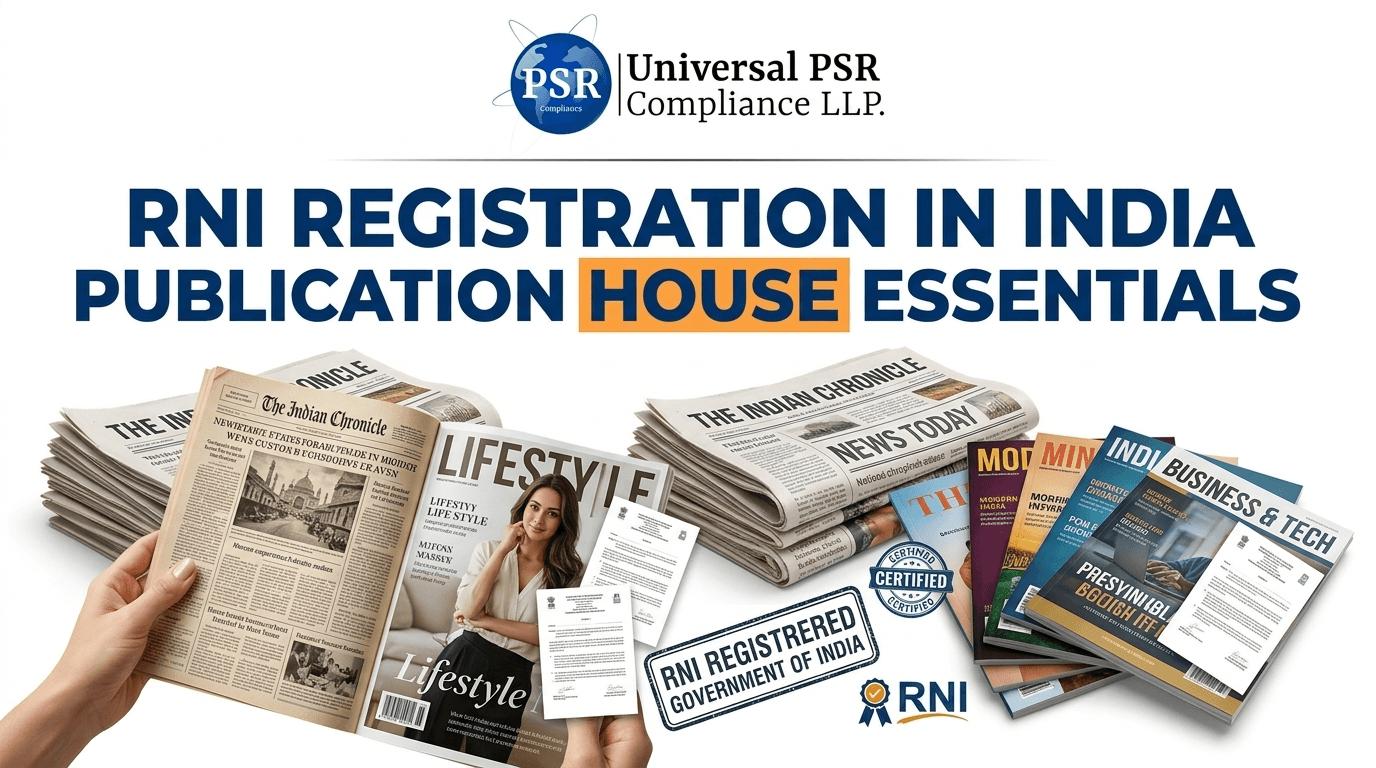 RNI Registration in India – Complete Guide for Publishers