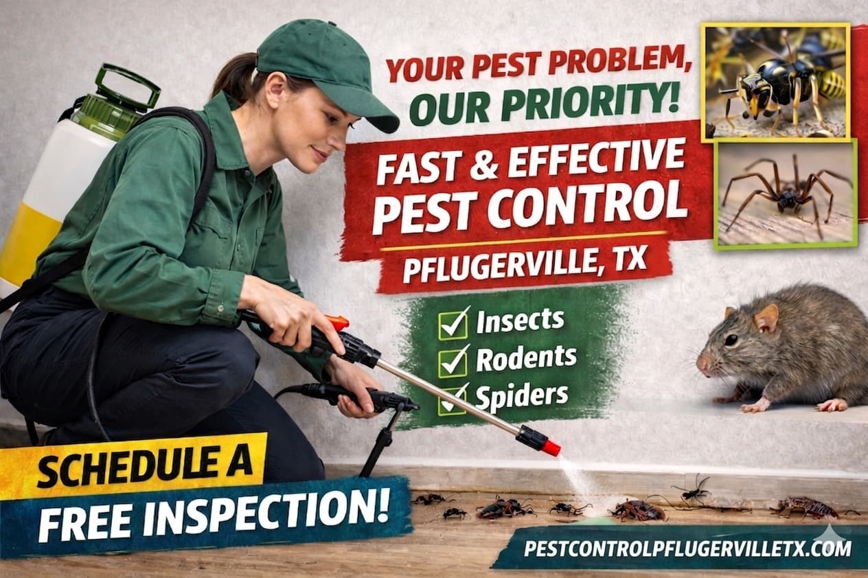 Pest Control Service in Pflugerville TX