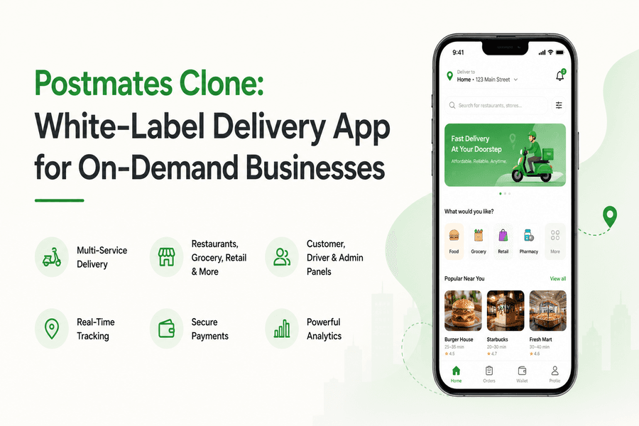 Postmates Clone