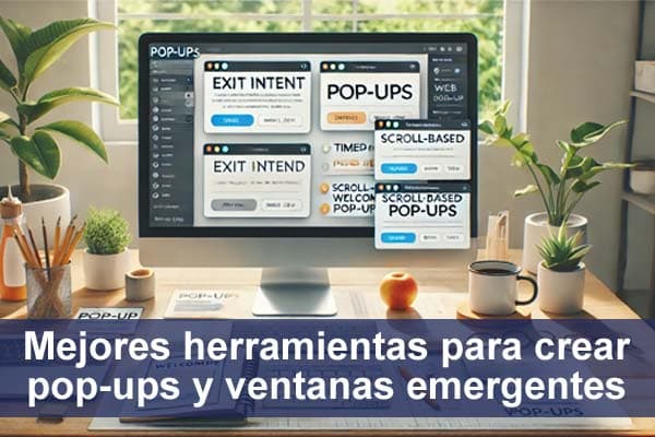 Mejores herramientas para crear pop-ups