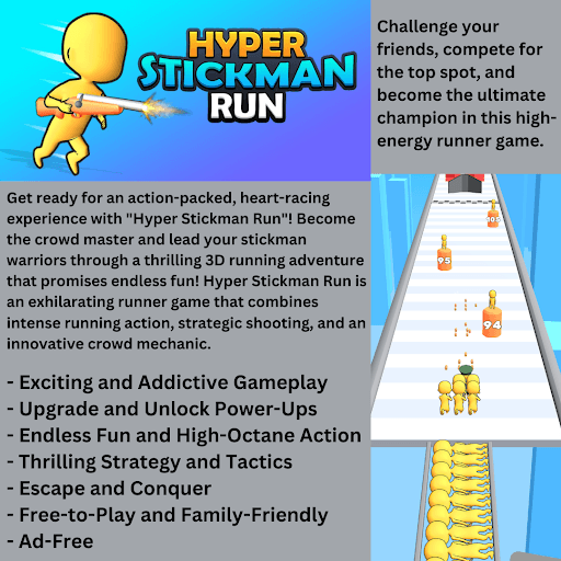 Hyper Stickman Run