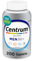 Centrum Centrum Silver Men 50+, 200 Tablets