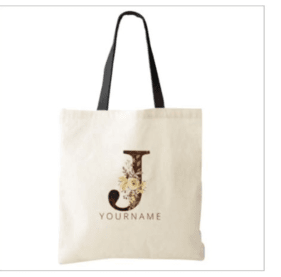 Love Your Planet, Love Your Groceries: Organic Cotton Reusable Shopping Bag for Grocery