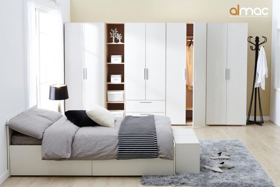 White Wardrobe Designs: 7 Ideas for a Serene Bedroom