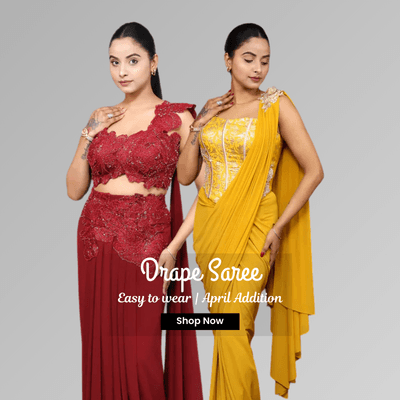Drape Saree: A Modern Twist to Traditional Elegance 