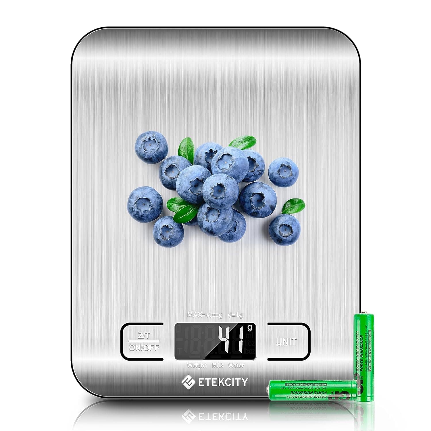 Food Kitchen Scale, Digital Grams and Ounces for Weight Loss
