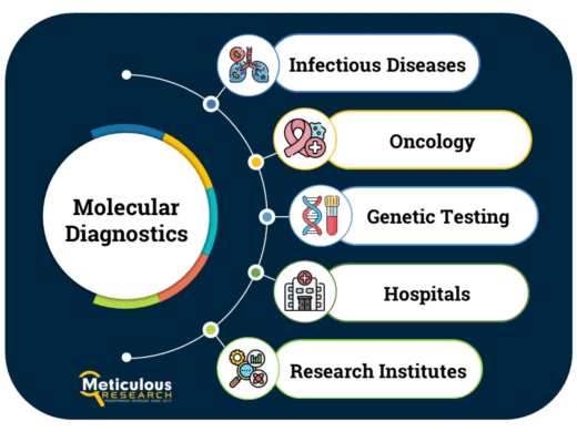 Meticulous Research® Forecasts Molecular Diagnostics Market to Surge at a 5.6% CAGR, Reaching $46.69