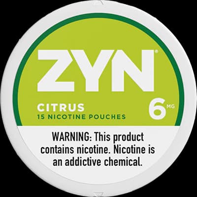 Buy ZYN Citrus 6mg Online | Refreshing Tobacco-Free Pouches