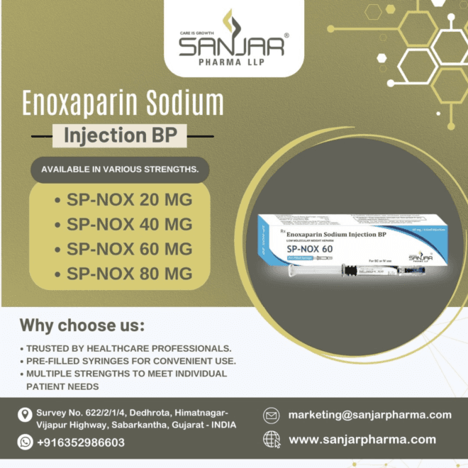 Best prefilled syringes injection (PFS) manufacturers in India.