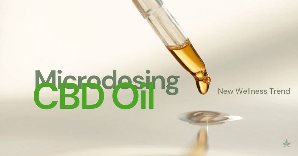  Microdosing CBD Oil – New Wellness Trend