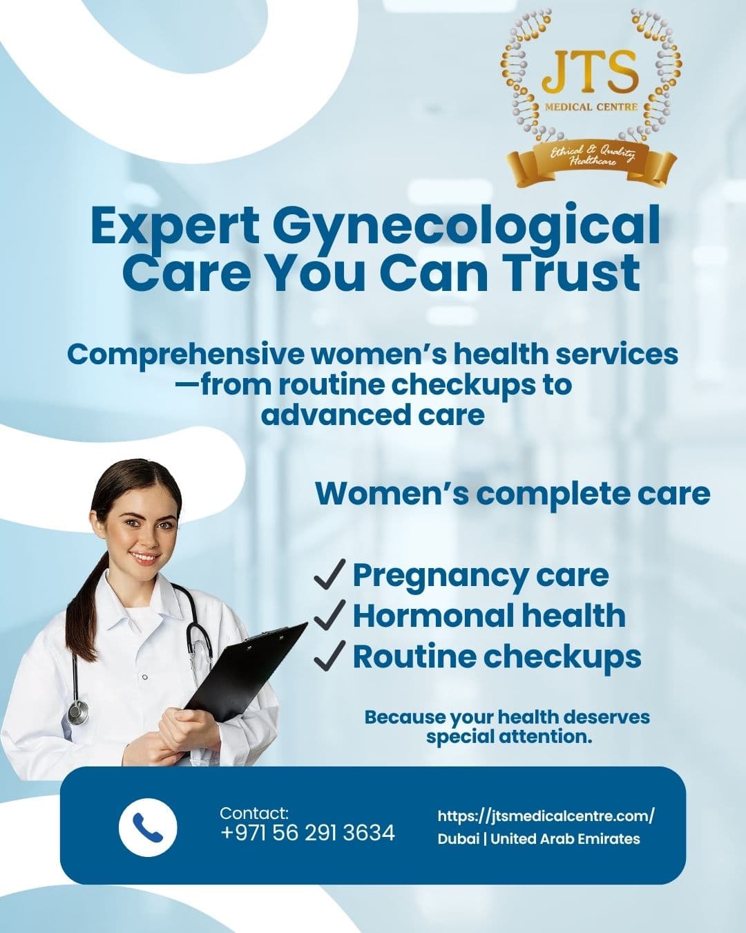 Caring for Women at Every Stage of Life | Gynecologist Dubai