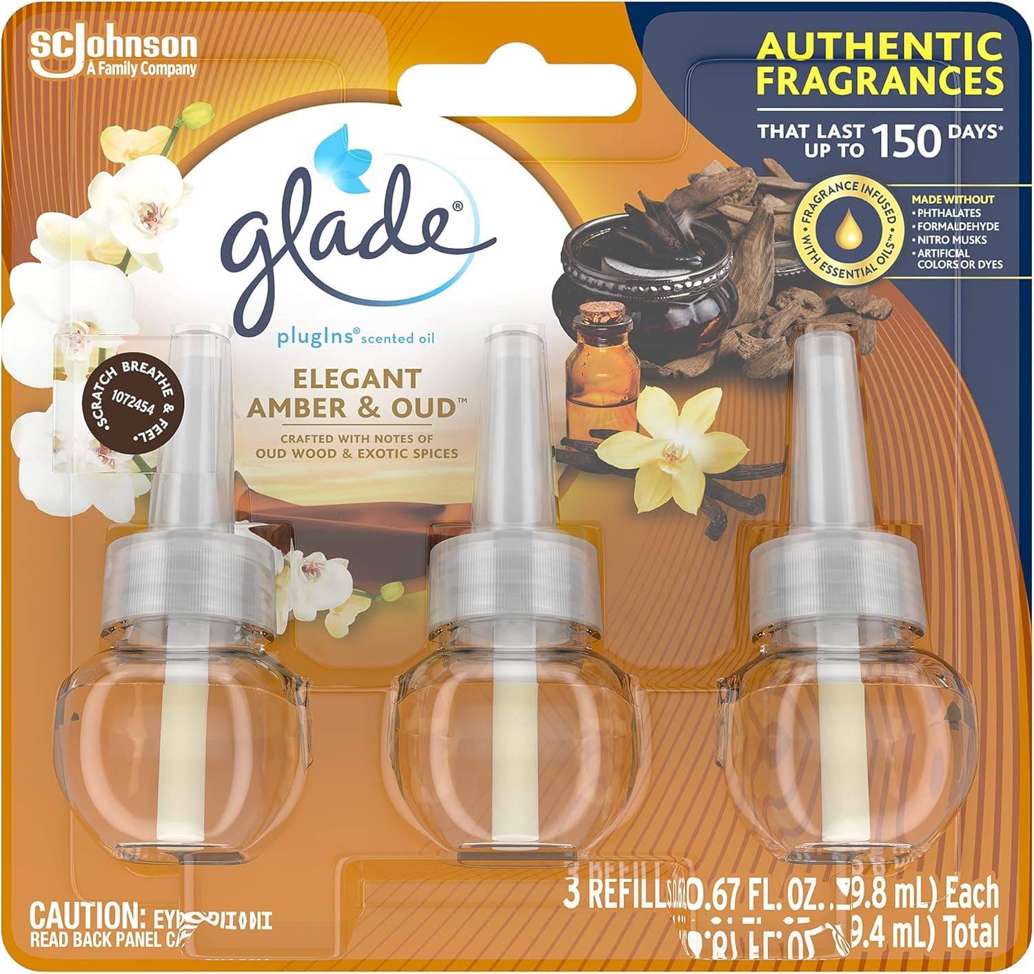 Glade PlugIns Refills Air Freshener,