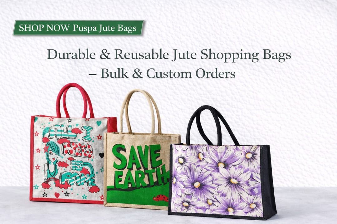 Durable & Reusable Jute Shopping Bags – Bulk & Custom Orders
