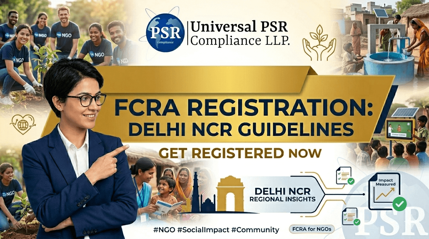 FCRA Registration in Noida NCR – Complete Guide (2026)